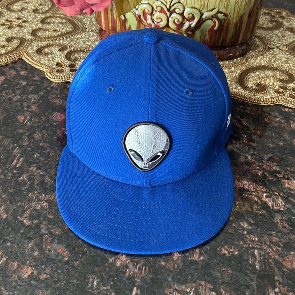 Las Vegas 51s Minor League New Era Blue Fitted Baseball Cap W/Alien Logo MLB